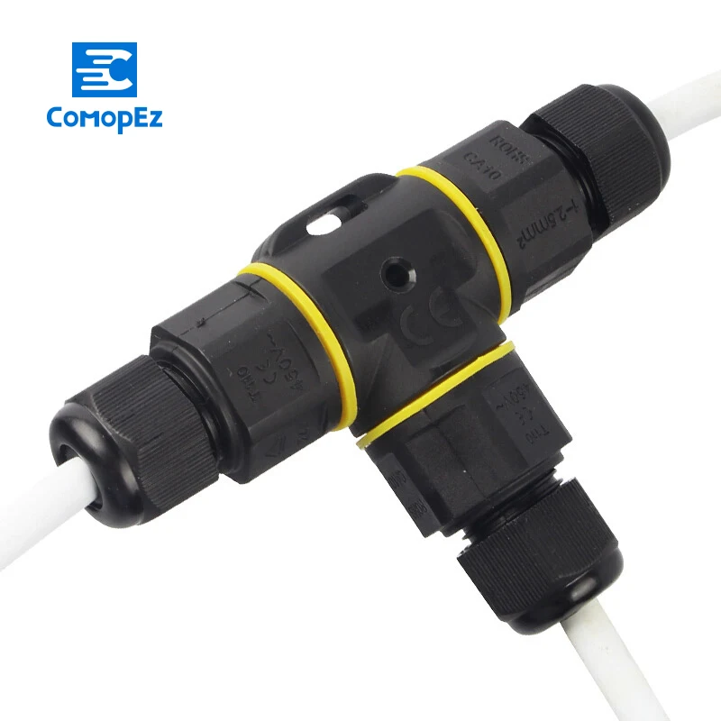 10pc Waterproof Connector IP68 Industrial Cable Connector Male Plug and Femal Socket 3 pin LED Power Connectors
10pc Waterproof Connector IP68 Industrial Cable Connector Male Plug and Femal Socket 3 pin LED Power Connectors