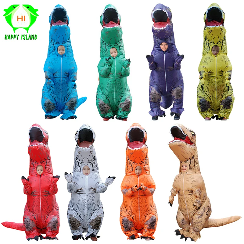 Children t-rex Dinosaur Inflatable Costumes Halloween Inflatable Kids Costume Party Cosplay T-REX Costume Adult Jumpsuit
Children t-rex Dinosaur Inflatable Costumes Halloween Inflatable Kids Costume Party Cosplay T-REX Costume Adult Jumpsuit