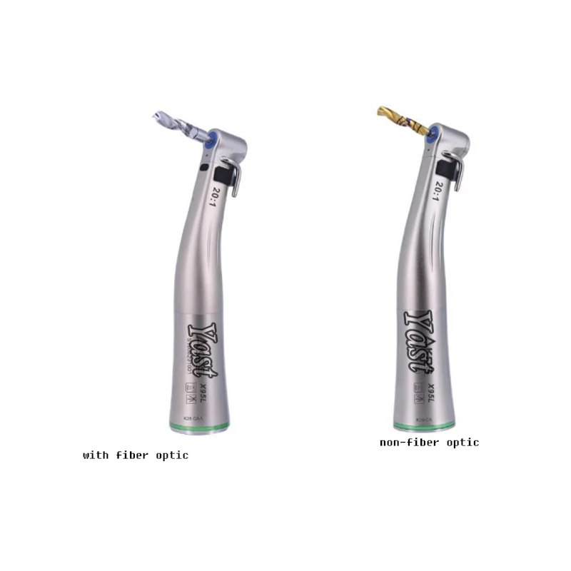 Dental 20:1 Contra Angle Low Speed Handpiece External Spray VEP(with fiber optic/non-fiber optic)
Dental 20:1 Contra Angle Low Speed Handpiece External Spray VEP(with fiber optic/non-fiber optic)