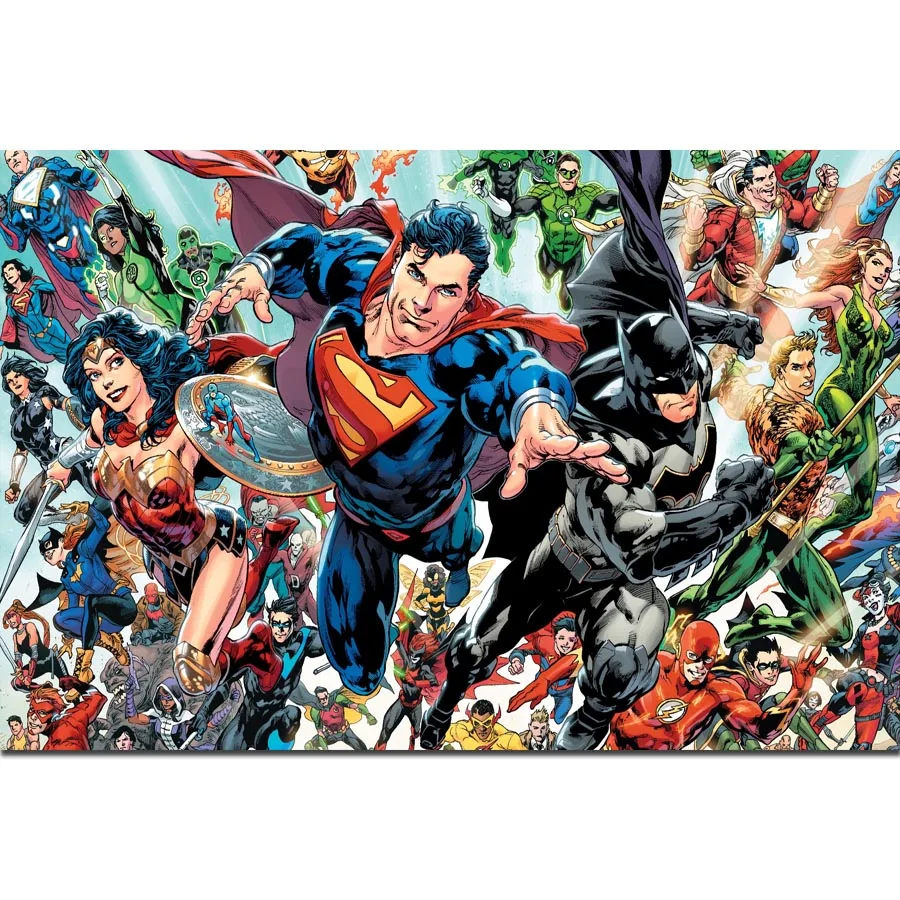 FX1466 Justice League DC Marvel Comic Series Cartoon Movie Film Superman Poster Art Silk Canvas Home Room Wall Printing Decor
FX1466 Justice League DC Marvel Comic Series Cartoon Movie Film Superman Poster Art Silk Canvas Home Room Wall Printing Decor