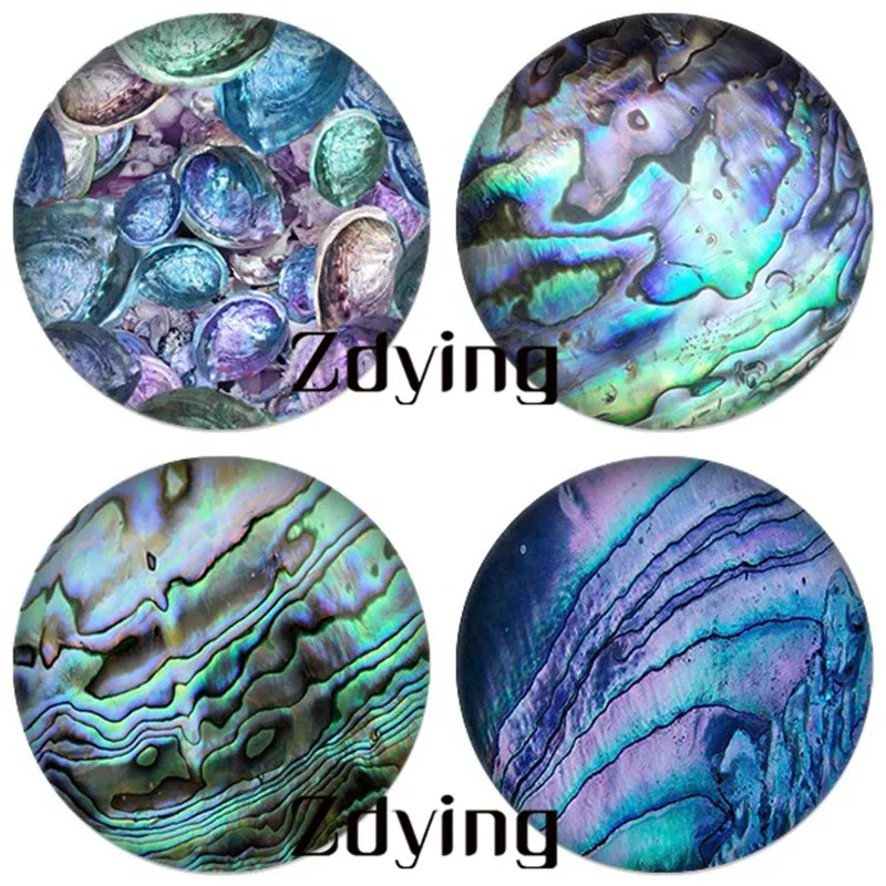 ZDYING 5pcs/lot Round Glass Seashell Abalone Pattern Cabochon Demo Beads Flat Back Making Jewelry Findings Wholesale BS002
ZDYING 5pcs/lot Round Glass Seashell Abalone Pattern Cabochon Demo Beads Flat Back Making Jewelry Findings Wholesale BS002