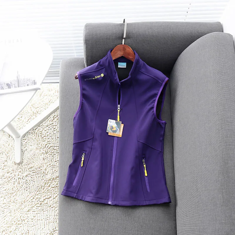 2019 3D Stereo Cutting Women Waterproof Windproof Outdoor Soft shell Hiking Vest Jacket Women Camping Fishing Outdoor Vest Coat
2019 3D Stereo Cutting Women Waterproof Windproof Outdoor Soft shell Hiking Vest Jacket Women Camping Fishing Outdoor Vest Coat