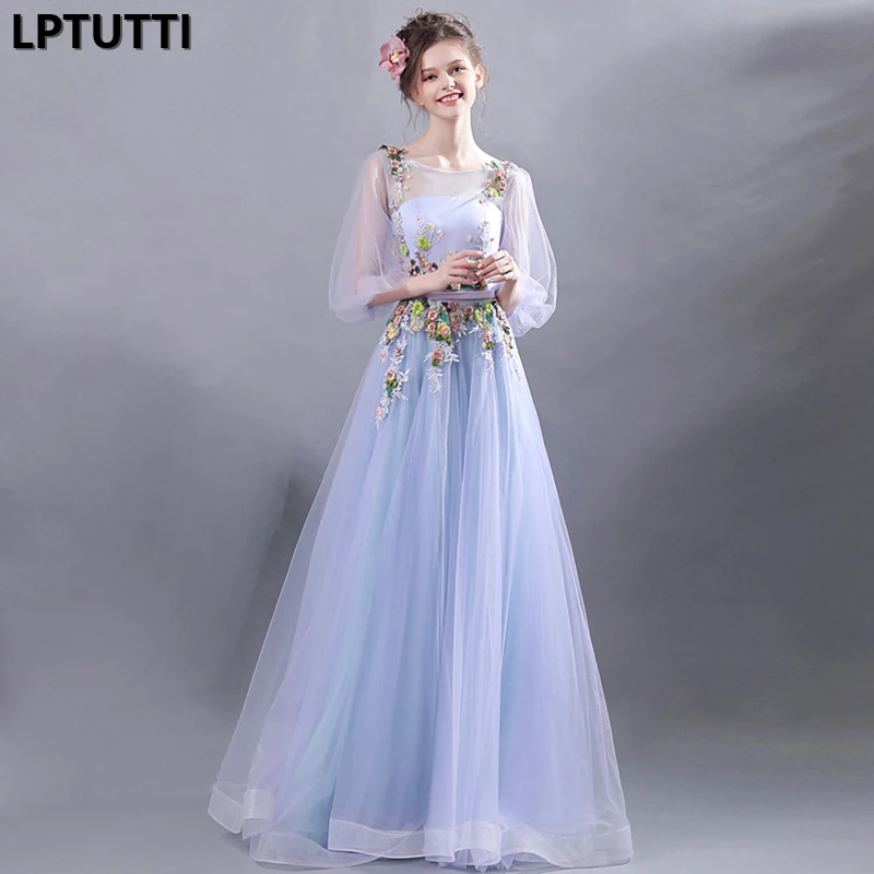 LPTUTTI Appliques Embroidery New For Women Elegant Date Ceremony Party Prom Gown Formal Gala Events Luxury Long Evening Dresses
LPTUTTI Appliques Embroidery New For Women Elegant Date Ceremony Party Prom Gown Formal Gala Events Luxury Long Evening Dresses