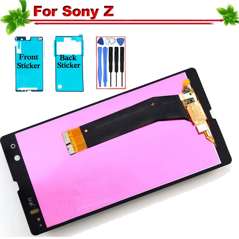 Replacement for Sony Xperia Z LCD Display Touch Screen Full Assembly for SONY Xperia Z L36h L36i C6606 C6603 C6602 C6601 lcd 5
Replacement for Sony Xperia Z LCD Display Touch Screen Full Assembly for SONY Xperia Z L36h L36i C6606 C6603 C6602 C6601 lcd 5