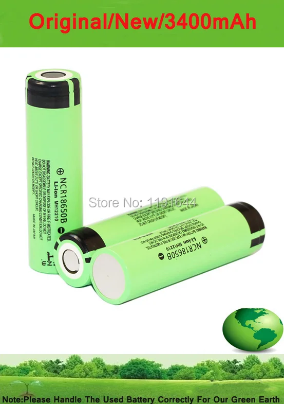 Free shipping!!! 6PCS/LOT Authentic 3.7V 18650 NCR18650B 3400mAh rechargeable Li-ion battery For Panasonic
Free shipping!!! 6PCS/LOT Authentic 3.7V 18650 NCR18650B 3400mAh rechargeable Li-ion battery For Panasonic