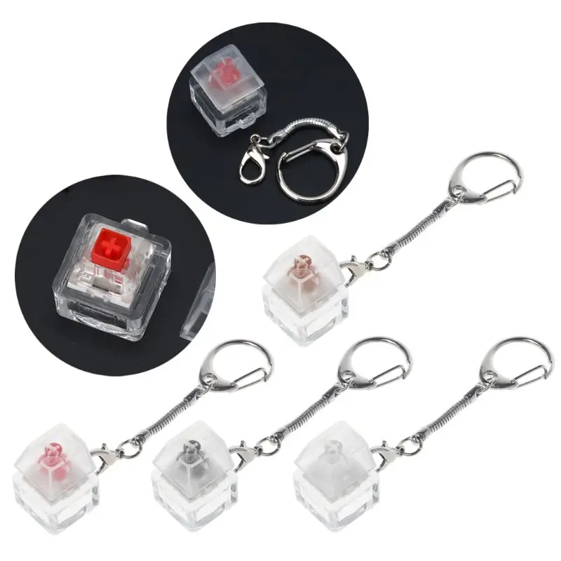 Kailh Box Switch Mechanical Switch Keychain For Keyboard Switches Tester Kit Without LED Light Toys Stress Relief Gifts
Kailh Box Switch Mechanical Switch Keychain For Keyboard Switches Tester Kit Without LED Light Toys Stress Relief Gifts