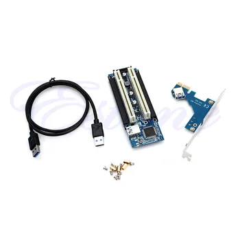 2018 High Quality Voltage Adjustable PCI-E Expess to Dual PCI Extend Adapter Card + USB 3.0 Cable
2018 High Quality Voltage Adjustable PCI-E Expess to Dual PCI Extend Adapter Card + USB 3.0 Cable