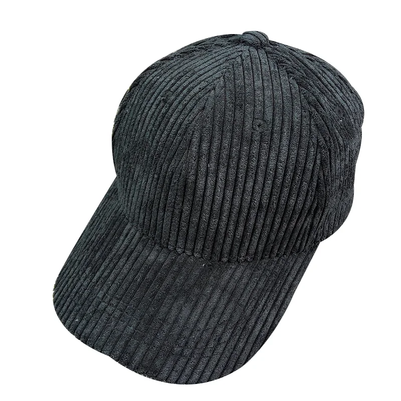 Men Corduroy Baseball Cap Solid Unisex Couple Casquette Hats Autumn Winter Women Snapback Caps Fashion Hip Hop Caps For Women (6)