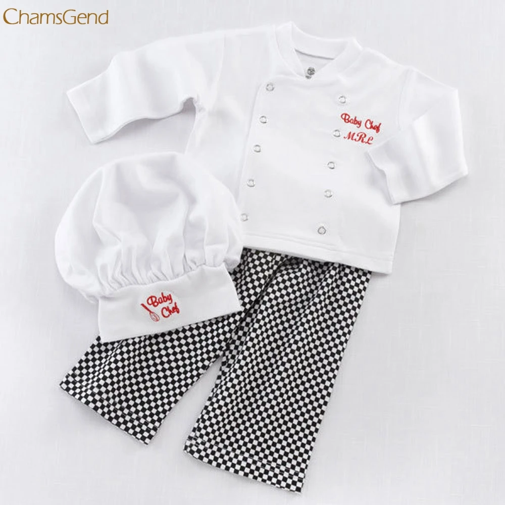 Children Clothing Chef Cosplay Outfits Baby Boys Baby Chef T-Shirt Tops+Pants Cap Kids Clothes Set oct Girls Clothes
Children Clothing Chef Cosplay Outfits Baby Boys Baby Chef T-Shirt Tops+Pants Cap Kids Clothes Set oct Girls Clothes