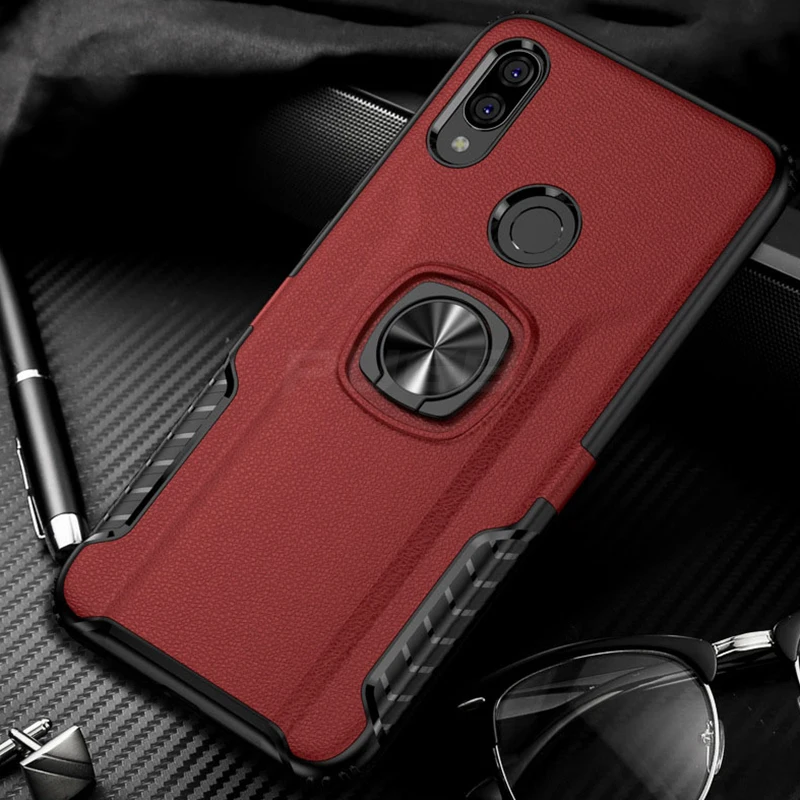 Luxury Shockproof Bracket case For xiaomi redmi note 7 pro ring holder silicone+pc back cover for xiaomi redmi note 6 pro 5 case
Luxury Shockproof Bracket case For xiaomi redmi note 7 pro ring holder silicone+pc back cover for xiaomi redmi note 6 pro 5 case