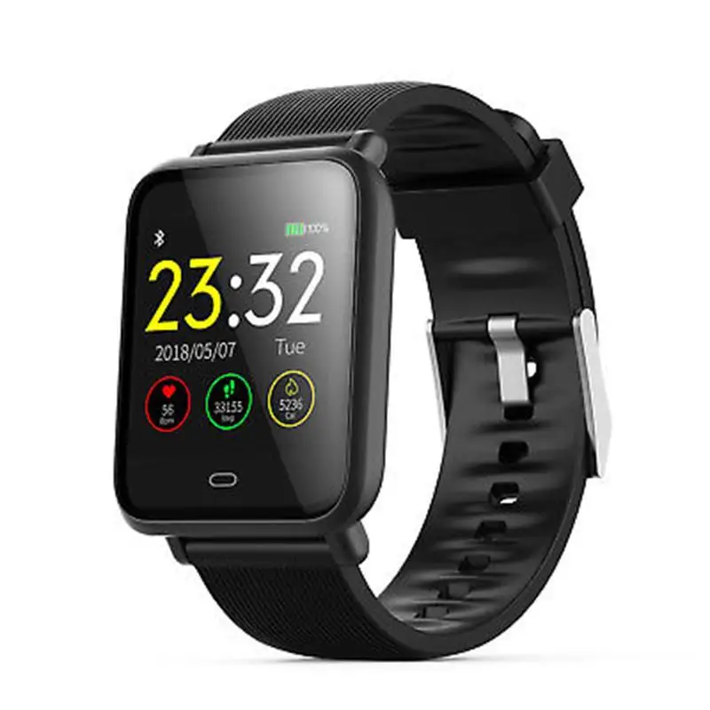 Smart Watch Q9 Blood Pressure Heart Rate Monitor Waterproof IP67 Sport Fitness Trakcer Watch Smart Bracelet Men Women Wristband
Smart Watch Q9 Blood Pressure Heart Rate Monitor Waterproof IP67 Sport Fitness Trakcer Watch Smart Bracelet Men Women Wristband