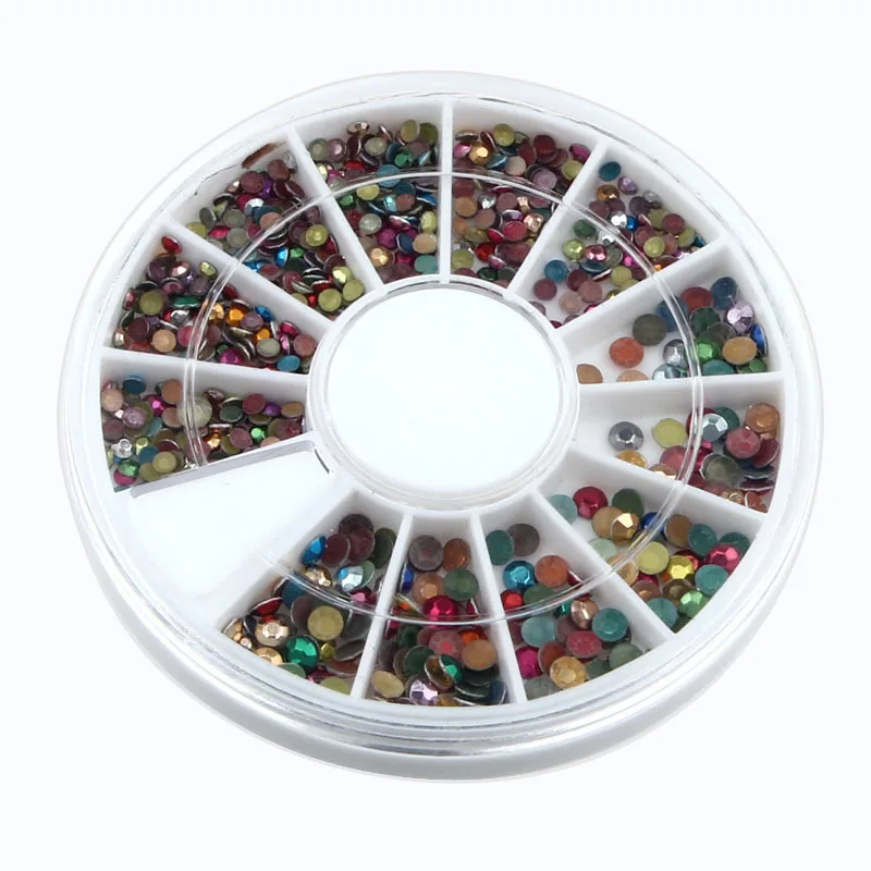 2018 New arrival 1200PCS Colorful Nail art decorations 3D DIY Rhinestones UV Gel Acrylic System Nail sticker Beauty Maquiagem
2018 New arrival 1200PCS Colorful Nail art decorations 3D DIY Rhinestones UV Gel Acrylic System Nail sticker Beauty Maquiagem