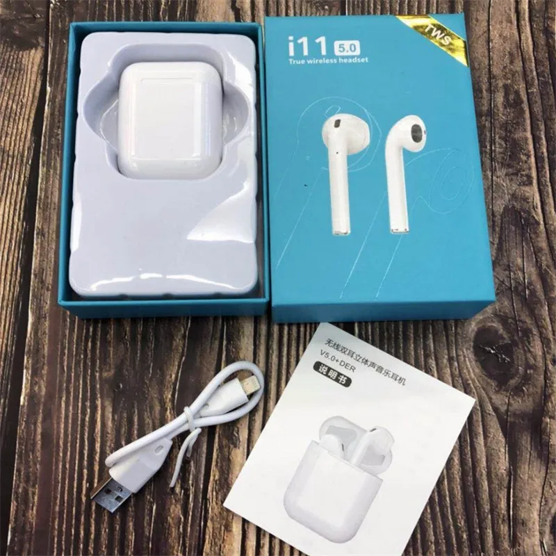 i11 TWS Bluetooth Earphone Headphone True Wireless Earbuds Pods Wireless Earphones Stereo Blutooth Headset Touch Control
i11 TWS Bluetooth Earphone Headphone True Wireless Earbuds Pods Wireless Earphones Stereo Blutooth Headset Touch Control