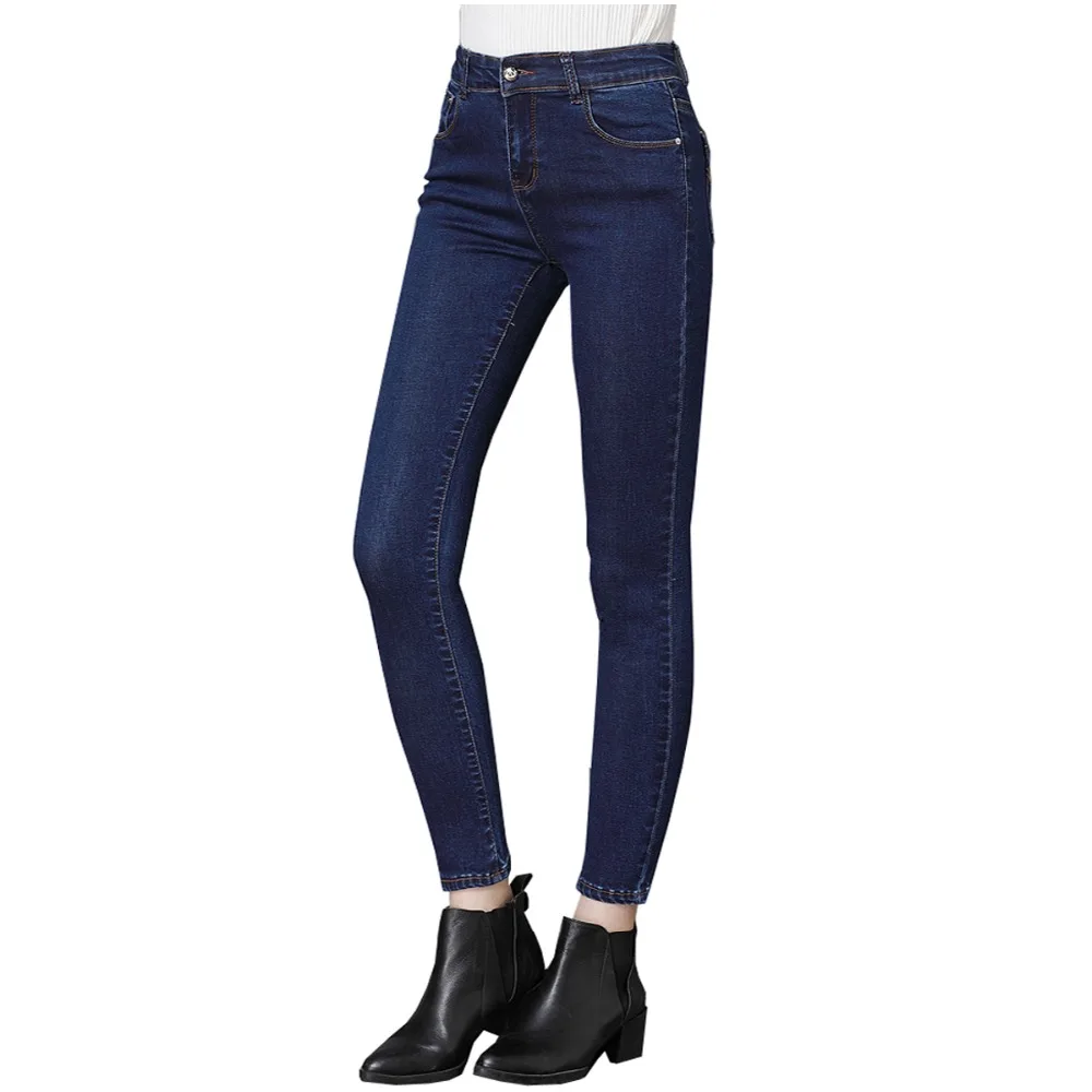 Female 2019 Women Casual Pants Skinny Elastic Full Length Zipper Fly High Waist Trousers Casual Fashion Ladies Pencil Jeans
Female 2019 Women Casual Pants Skinny Elastic Full Length Zipper Fly High Waist Trousers Casual Fashion Ladies Pencil Jeans