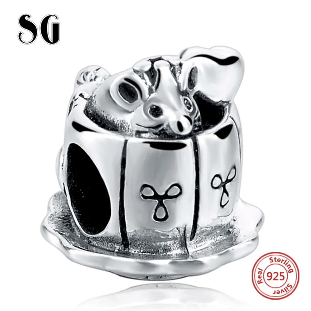 Silver Galaxy 100% 925 Sterling Silver charms Beads Fit European Bracelet Lovely Anima pendant Fashion Box Shape Diy Accessories
Silver Galaxy 100% 925 Sterling Silver charms Beads Fit European Bracelet Lovely Anima pendant Fashion Box Shape Diy Accessories
