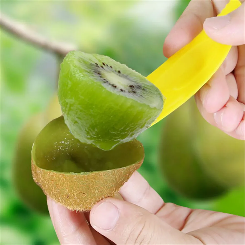 6 pcs/set Scoop Fruit Knife Slicer Peeler Cutter Kiwi Spoon 11.5*3cm 2 in 1 Kiwi Dig Spoon Plastic Candy Color
6 pcs/set Scoop Fruit Knife Slicer Peeler Cutter Kiwi Spoon 11.5*3cm 2 in 1 Kiwi Dig Spoon Plastic Candy Color