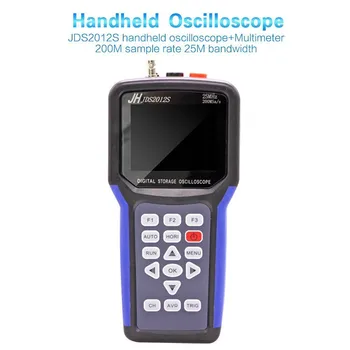2017 High Quality Original Jinhan JDS2012S handheld Digital oscilloscope and 6000 counts Digital Multimeter, 25MHz 200MSa/s
2017 High Quality Original Jinhan JDS2012S handheld Digital oscilloscope and 6000 counts Digital Multimeter, 25MHz 200MSa/s