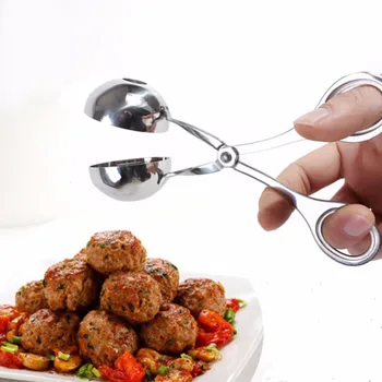 New Stainless Steel Meat Baller Homemade Mini Stuffed Meatballs Ice Cream Fish Balls Patty Makers DIY Kitchen Cooking Meat Tools
New Stainless Steel Meat Baller Homemade Mini Stuffed Meatballs Ice Cream Fish Balls Patty Makers DIY Kitchen Cooking Meat Tools