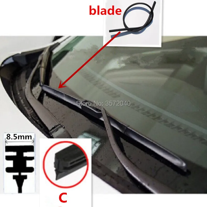 Free shipping Universal Car Windshield wipers blade Rubber strip for HYUNDAI i30 ix25 ix35 solaris tucson car Wiper accessories
Free shipping Universal Car Windshield wipers blade Rubber strip for HYUNDAI i30 ix25 ix35 solaris tucson car Wiper accessories