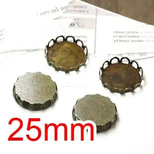 Bronze Tone Cabochon Frame Settings 25mm,pendant base,pendant settings,pendant blank,Cameo Cab settings
Bronze Tone Cabochon Frame Settings 25mm,pendant base,pendant settings,pendant blank,Cameo Cab settings