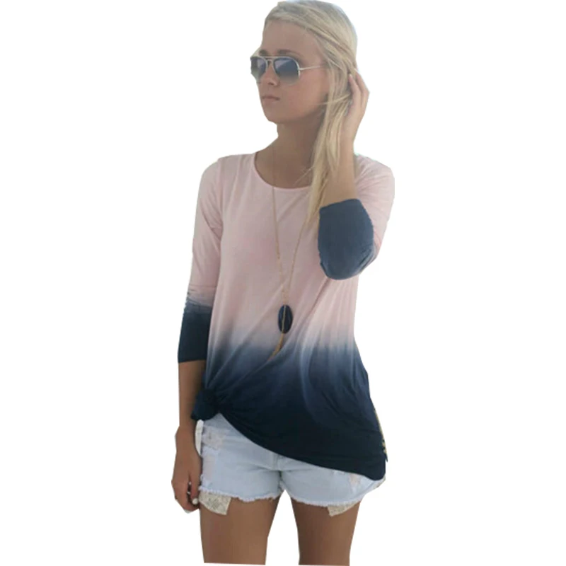 T shirt women 2019 fashion AliExpress new hot selling plus size long-sleeved patchwork tshirt vestidos dropshipping KFX38
T shirt women 2019 fashion AliExpress new hot selling plus size long-sleeved patchwork tshirt vestidos dropshipping KFX38