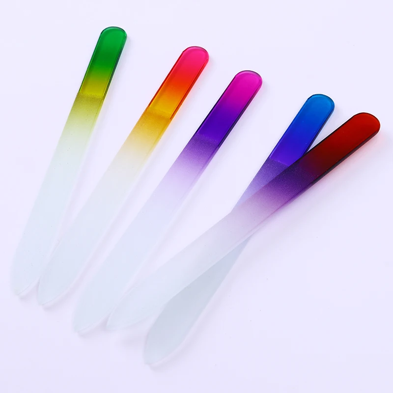 2Pcs Chameleon Gradient Nail Files Set Double-side Rainbow Filing Buffing Glass Grinding Nail Art Manicure Tools 2 Random Colors
2Pcs Chameleon Gradient Nail Files Set Double-side Rainbow Filing Buffing Glass Grinding Nail Art Manicure Tools 2 Random Colors