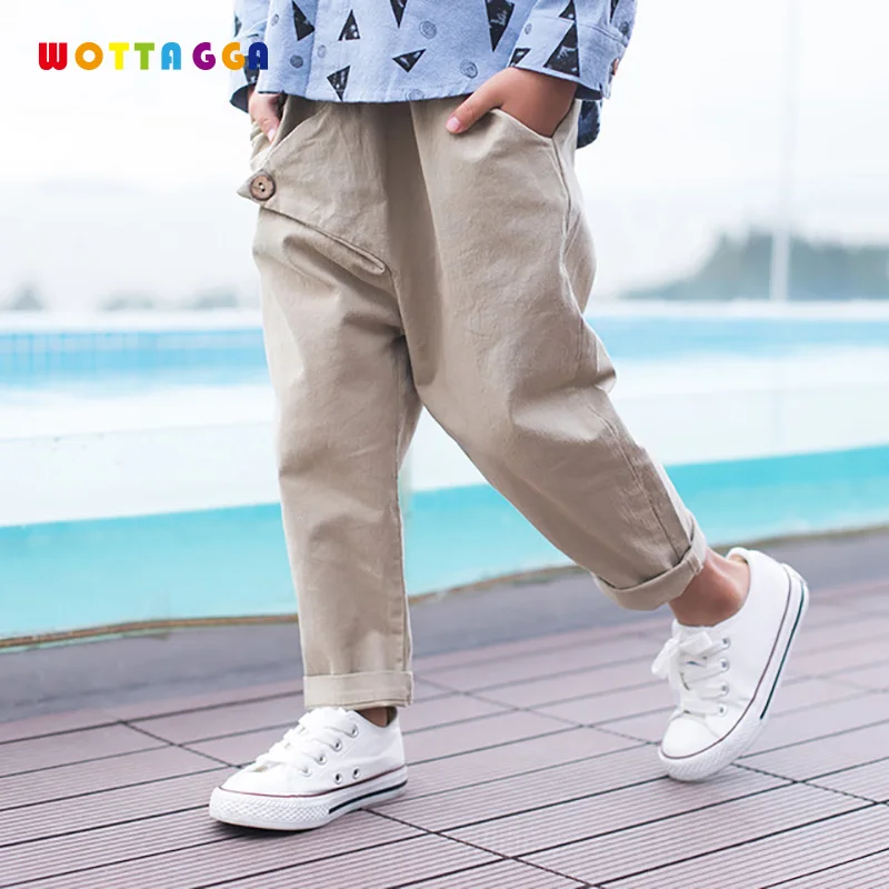 WOTTAGGA 2019 Spring Autumn Kids Pants Baby Boys Casual Pant Kids Clothing Cotton Boys Long Trousers
WOTTAGGA 2019 Spring Autumn Kids Pants Baby Boys Casual Pant Kids Clothing Cotton Boys Long Trousers
