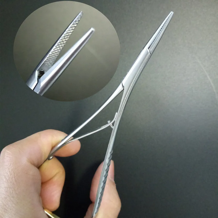 1pcs Dental Mathieu Needle Holder Pliers Stainless Steel 14cm Forceps Orthodontic Tweezer Dentist Surgical Instrument Equipment
1pcs Dental Mathieu Needle Holder Pliers Stainless Steel 14cm Forceps Orthodontic Tweezer Dentist Surgical Instrument Equipment