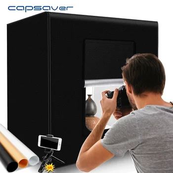 capsaver M60II Folding Photo Box Studio Photography Light Tent 60cm Softbox 48W CRI92 Lightbox for Jewelry Toy Product Shooting
capsaver M60II Folding Photo Box Studio Photography Light Tent 60cm Softbox 48W CRI92 Lightbox for Jewelry Toy Product Shooting