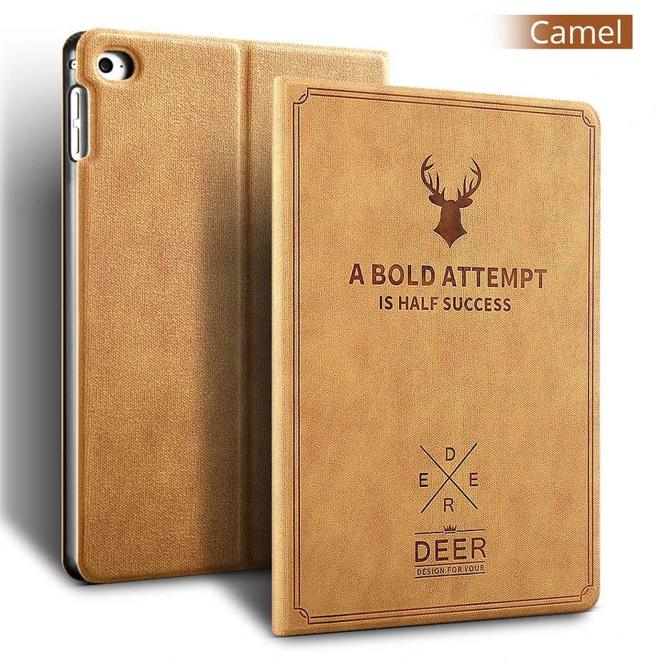 Deer Patterned Leather Magnet Tablet Case for iPad HTB1oNDFN7voK1RjSZFNq6AxMVXaZ.jpg - Deer Patterned Leather Magnet Tablet Case for iPad