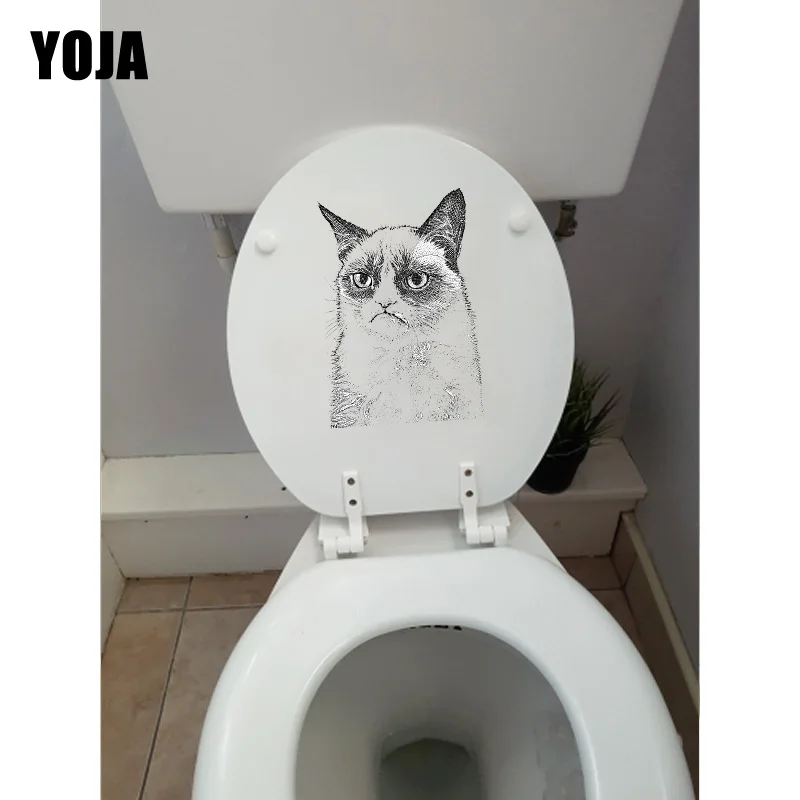 YOJA 15.5*23.4CM Grumpy Cat Funny Cartoon Toilet Sticker Room Decor Classic Wall Decal T1-0143
YOJA 15.5*23.4CM Grumpy Cat Funny Cartoon Toilet Sticker Room Decor Classic Wall Decal T1-0143