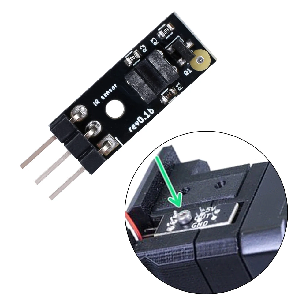 MK2.5/MK3 MK2.5S/MK3S IR Filament Sensor Upgrade MK3 Detect Stuck Filament I3 Module 1.75mm of 3D Printer parts MK8 Extruder
MK2.5/MK3 MK2.5S/MK3S IR Filament Sensor Upgrade MK3 Detect Stuck Filament I3 Module 1.75mm of 3D Printer parts MK8 Extruder