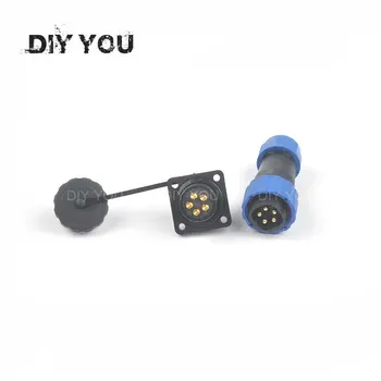 SP16 IP68 Square Type Waterproof Connector male plug/female socket 2/3/4/5/6/7/9 pin wire Cable Connector aviation plug
SP16 IP68 Square Type Waterproof Connector male plug/female socket 2/3/4/5/6/7/9 pin wire Cable Connector aviation plug