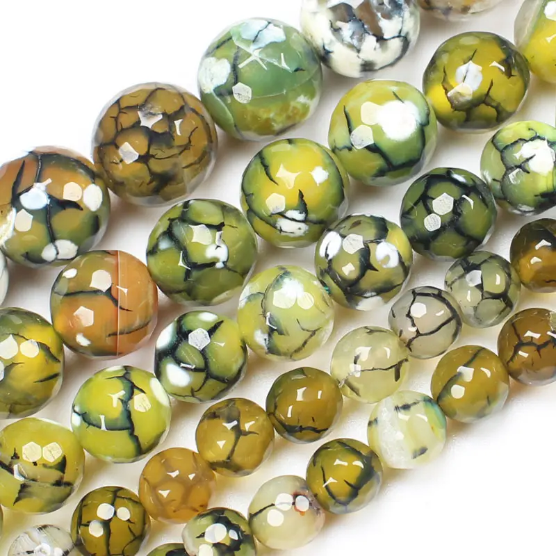 Natural Green&Yellow Facted Crackle Fire Agate 8-12mm beads,For DIY Jewelry Making ! We provide mixed wholesale for all items !
Natural Green&Yellow Facted Crackle Fire Agate 8-12mm beads,For DIY Jewelry Making ! We provide mixed wholesale for all items !