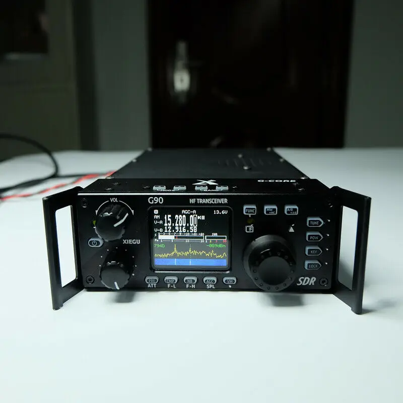 Xiegu G90 HF Amateur Radio Transceiver 20W SSB/CW/AM/FM 0.5-30MHz SDR Structure with Built-in Auto Antenna Tuner
Xiegu G90 HF Amateur Radio Transceiver 20W SSB/CW/AM/FM 0.5-30MHz SDR Structure with Built-in Auto Antenna Tuner