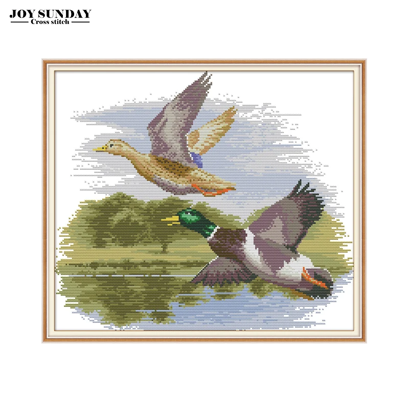 Joy Sunday Fly Side By Side Cross Stitch Patterns Aida Canvas Set for Embroidery Stitch Count DIY Needlewrok DMC Thread Stitched
Joy Sunday Fly Side By Side Cross Stitch Patterns Aida Canvas Set for Embroidery Stitch Count DIY Needlewrok DMC Thread Stitched