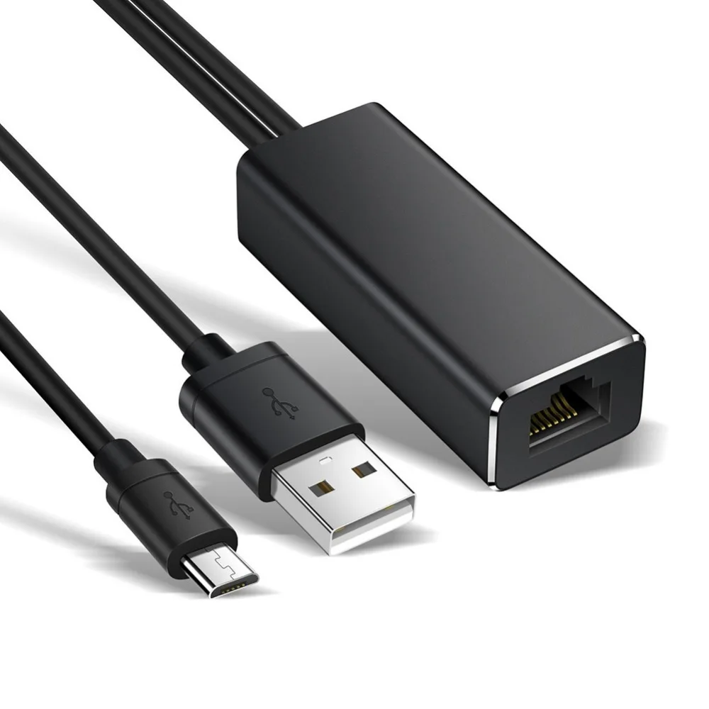 Micro USB TO RJ 45 Ethernet adapter For Chromecast Ethernet Adapter For Google For Fire TV Chromecast 2 1 Ultra Audio TV Stick
Micro USB TO RJ 45 Ethernet adapter For Chromecast Ethernet Adapter For Google For Fire TV Chromecast 2 1 Ultra Audio TV Stick