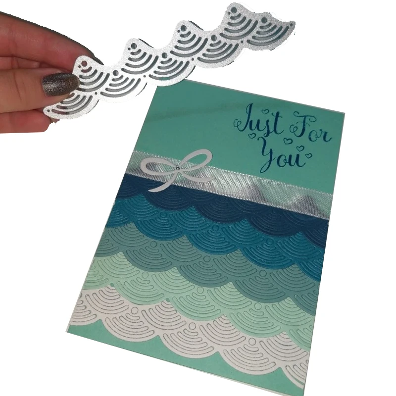Metal Cutting Dies Wave Lace Edge Background Scrapbook Paper Craft Knife Mould Blade Punch Stencils Dies
Metal Cutting Dies Wave Lace Edge Background Scrapbook Paper Craft Knife Mould Blade Punch Stencils Dies