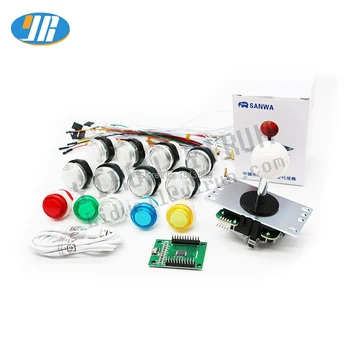 PC /PS3 /Raspberry Pi Arcade Cabinet DIY Kit JLF-TP-8YT SANWA Joyatick 28MM 24MM 5V Illuminated Push Buton Zero Delay Encoder
PC /PS3 /Raspberry Pi Arcade Cabinet DIY Kit JLF-TP-8YT SANWA Joyatick 28MM 24MM 5V Illuminated Push Buton Zero Delay Encoder