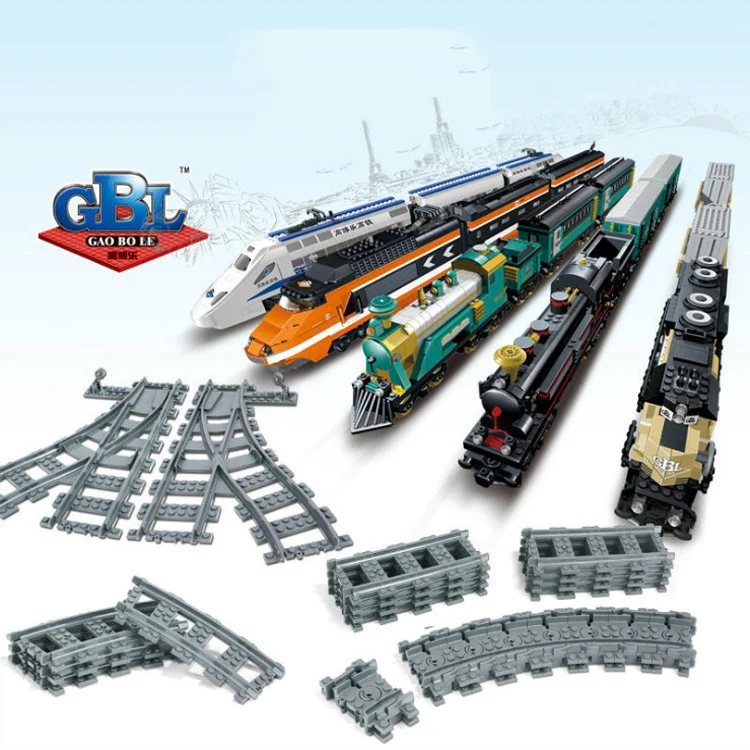 2018 NEW Arrive City Trains Train Flexible Track Rail Crossing Straight Curved Rails Building Blocks Set Bricks Model Kids Toys
2018 NEW Arrive City Trains Train Flexible Track Rail Crossing Straight Curved Rails Building Blocks Set Bricks Model Kids Toys