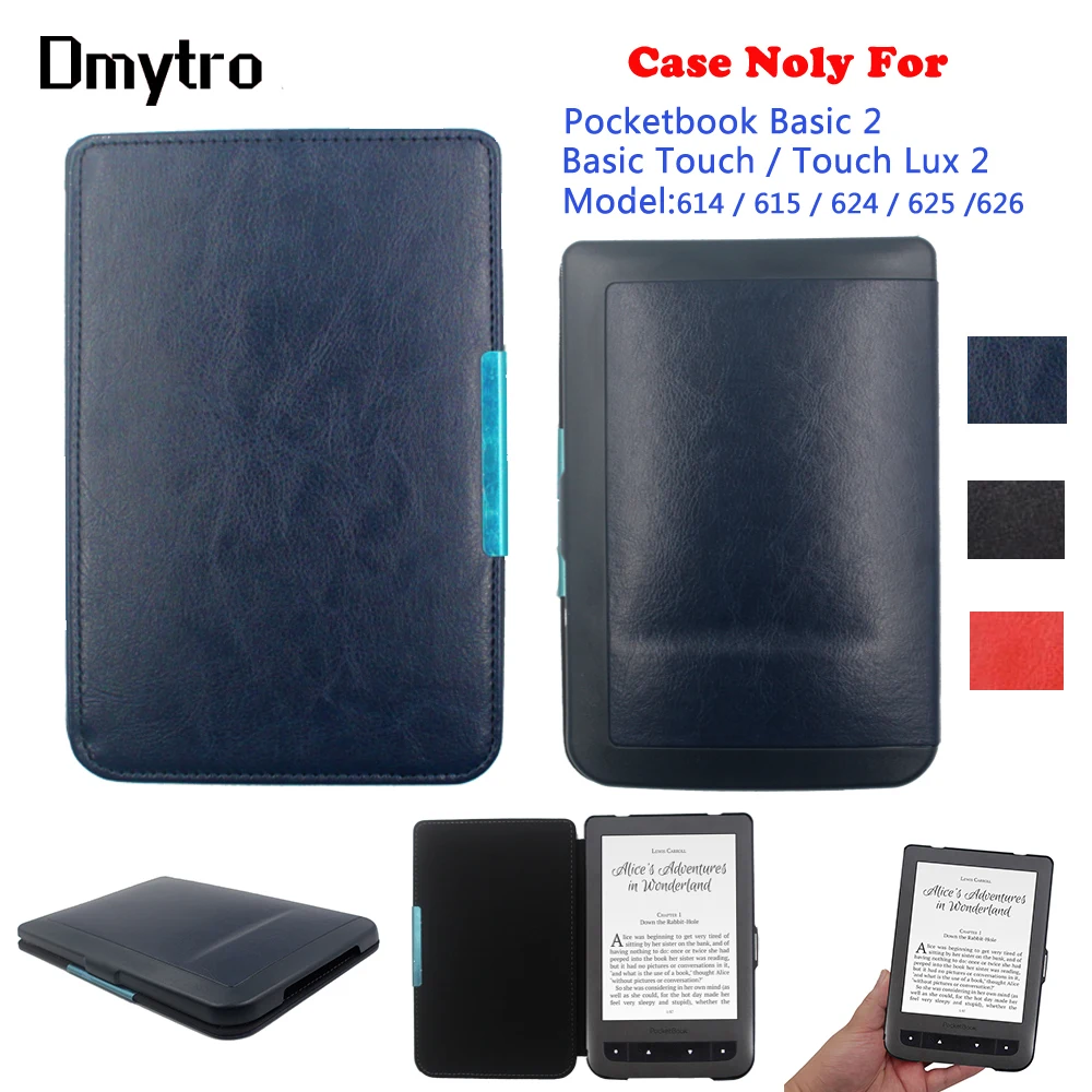 High quality leather cover for Pocketbook 626 basic touch lux 2 ebook eReader also for PB Modle 614 615 624 625 Magnetic case
High quality leather cover for Pocketbook 626 basic touch lux 2 ebook eReader also for PB Modle 614 615 624 625 Magnetic case
