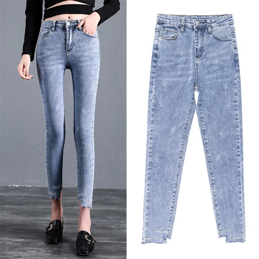 Hodisytian Spring Fashion Women Jeans Embroider Slim Fit High Waist Boyfriend Jegging Denim Pencil Pants Capris Stretch Trousers
Hodisytian Spring Fashion Women Jeans Embroider Slim Fit High Waist Boyfriend Jegging Denim Pencil Pants Capris Stretch Trousers