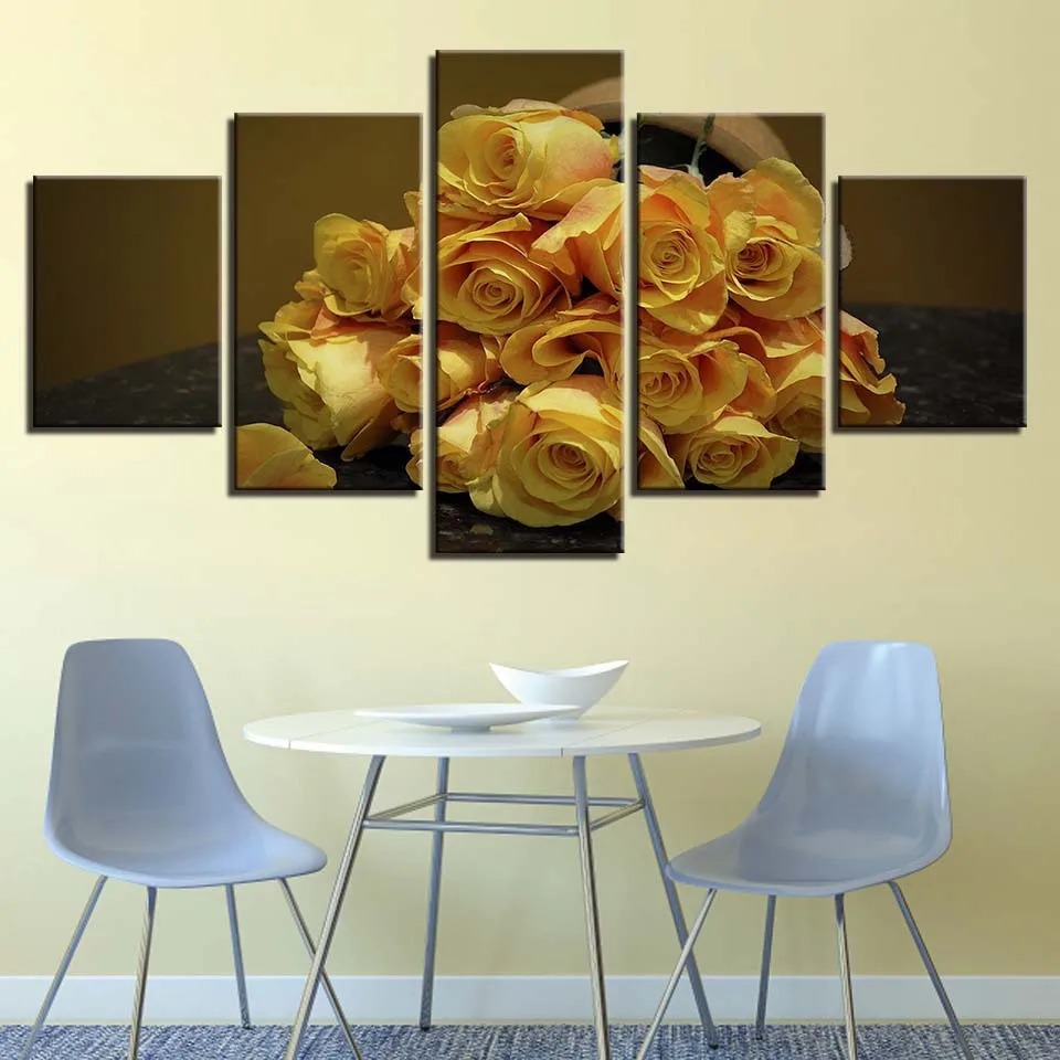 Colomac Modern Home Decor Wall Prints Five Pieces Flower Decor Creative Home Posters and Prints Corridor Mural Paintings
Colomac Modern Home Decor Wall Prints Five Pieces Flower Decor Creative Home Posters and Prints Corridor Mural Paintings