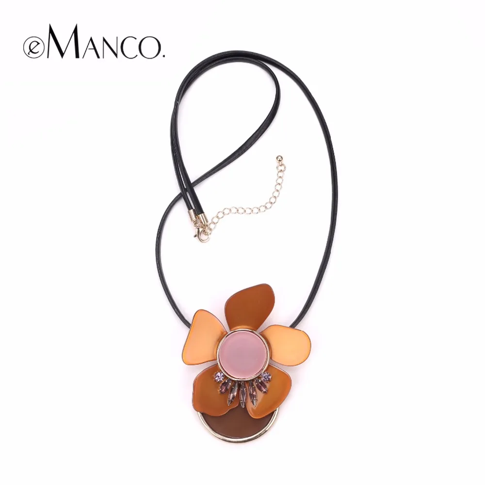 eManco Acrylic Flower Coffee Color Statement Pendants Necklace Decoration for Women Dress Accessories Jewelry
eManco Acrylic Flower Coffee Color Statement Pendants Necklace Decoration for Women Dress Accessories Jewelry