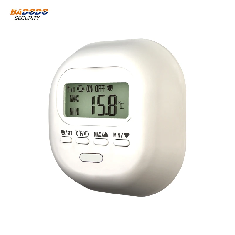Z-wave temperature humidity detector sensor alarm with LCD ST814 | Безопасность и защита
