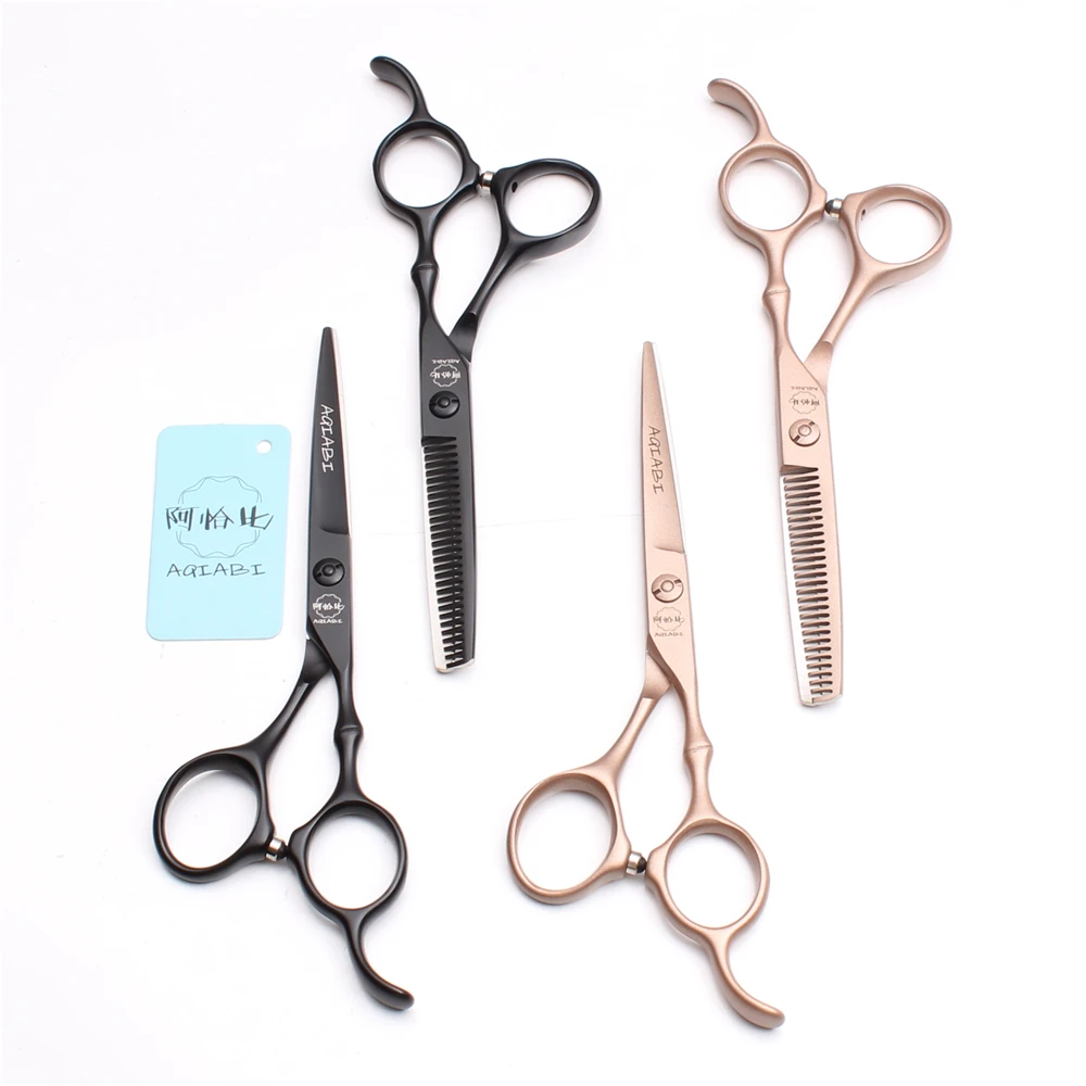 50Pcs 5.5" 16cm JP 440C Wholesale AQIABI Hairdressing Scissors Cutting Scissors Thinning Shears Profrssional Hair Scissors A9030
50Pcs 5.5" 16cm JP 440C Wholesale AQIABI Hairdressing Scissors Cutting Scissors Thinning Shears Profrssional Hair Scissors A9030