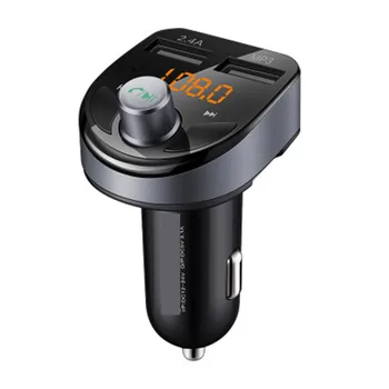 Car Handsfree Bluetooth Kit Smart Voice Bluetooth Player Car Fast Charger MP3 Player Wireless FM Transmitter LCD Car Accessories
Car Handsfree Bluetooth Kit Smart Voice Bluetooth Player Car Fast Charger MP3 Player Wireless FM Transmitter LCD Car Accessories