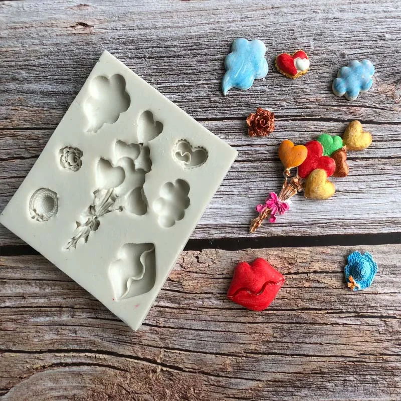 Aouke Balloon cloud shape silicone mold DIY fondant cake mold chocolate fudge mold kitchen baking supplies
Aouke Balloon cloud shape silicone mold DIY fondant cake mold chocolate fudge mold kitchen baking supplies