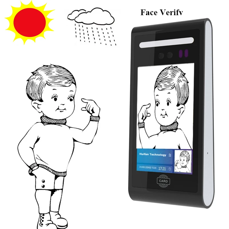 5Inch Wifi Android Outdoor Dynamic Face Time Attendance Door Lock Access Control Cloud Supported Free Software IC Card Reader
5Inch Wifi Android Outdoor Dynamic Face Time Attendance Door Lock Access Control Cloud Supported Free Software IC Card Reader
