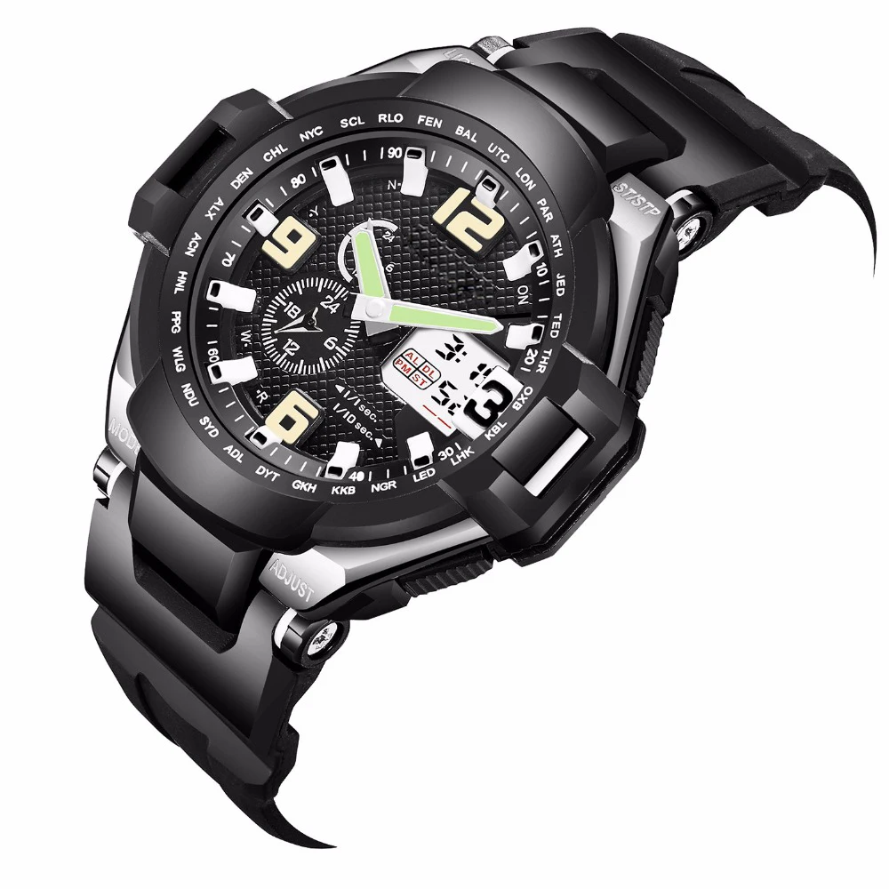 SB0031 Swim Water Resistant Sports Watch outdoor Multifunction Mens watches Digital Wristwatches Men watches
SB0031 Swim Water Resistant Sports Watch outdoor Multifunction Mens watches Digital Wristwatches Men watches